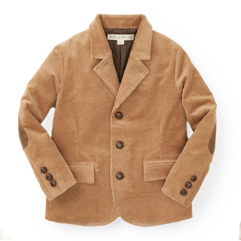 Hope And Henry‎ Mens Western Retro Hippy Vintage Corduroy Blazer Jacket Size 40